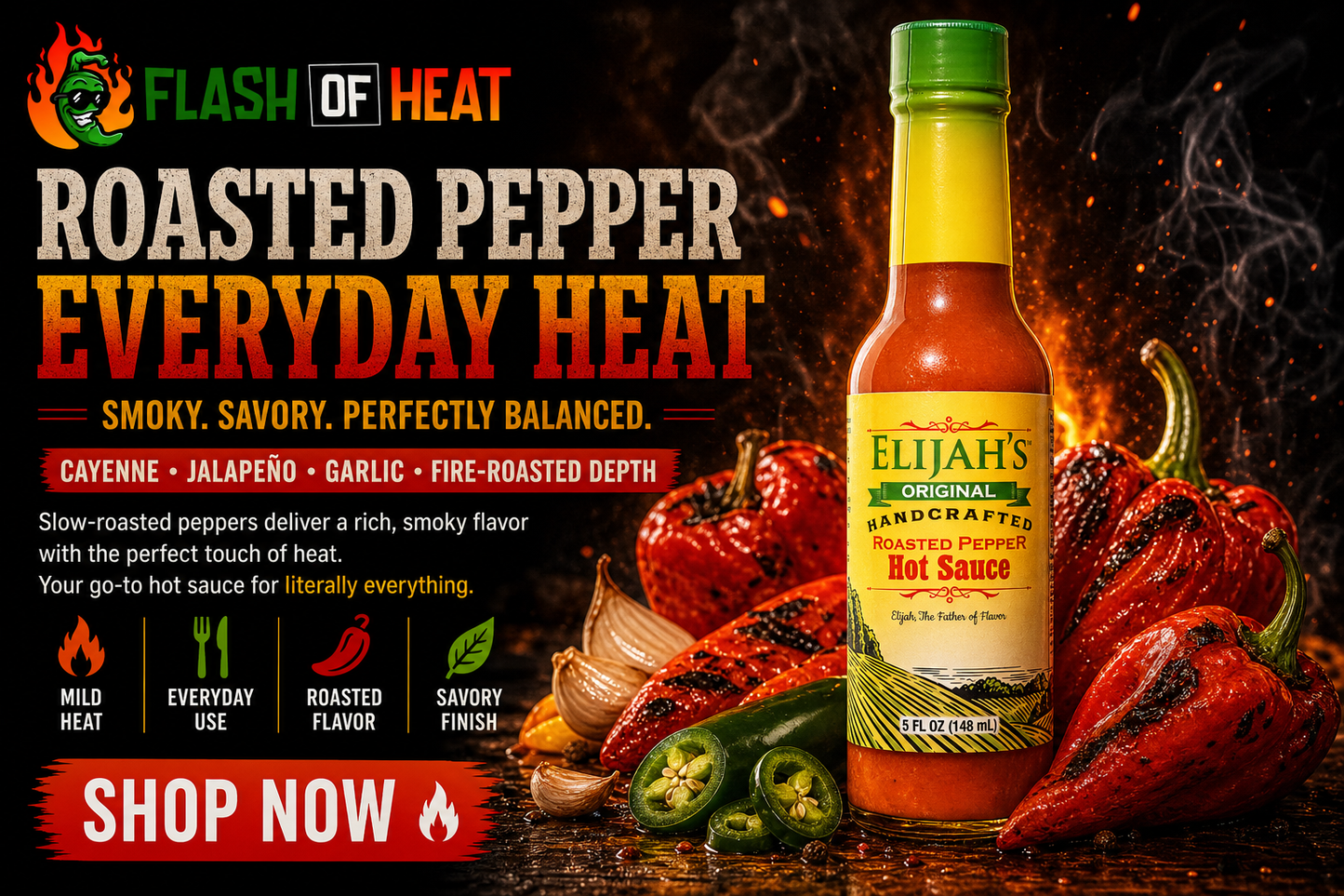 Elijah's Handcrafted "Original Roasted Pepper"