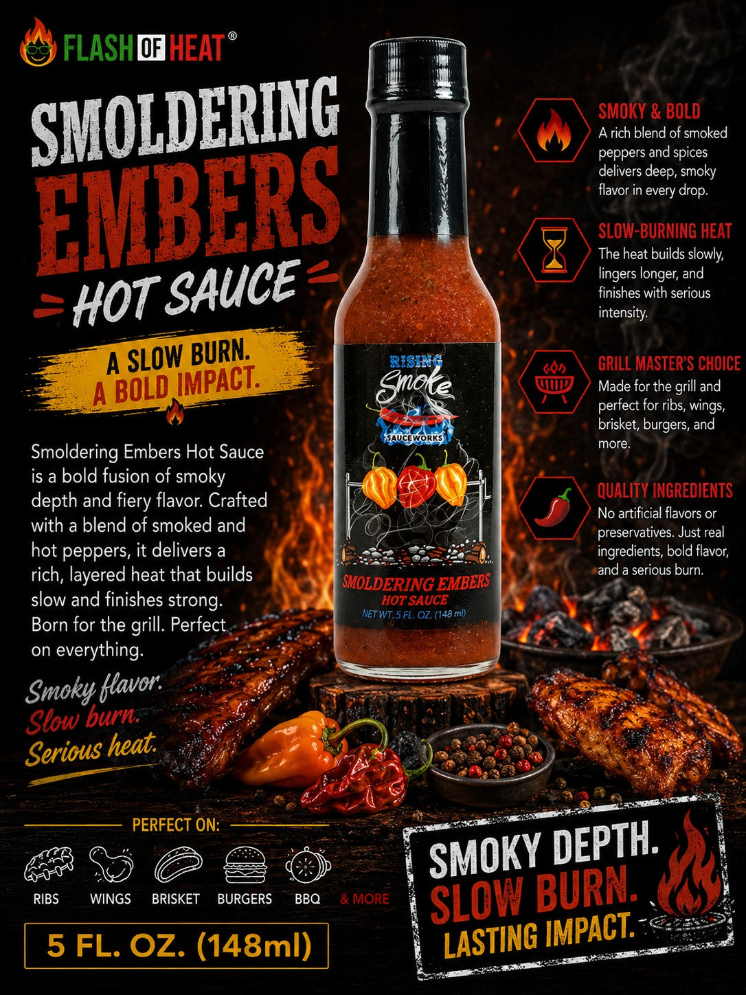 Rising Smoke "Smoldering Embers"