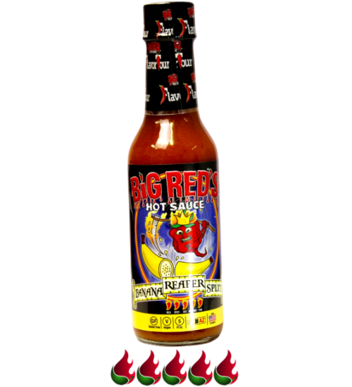 Big Red's "Banana Reaper Split"
