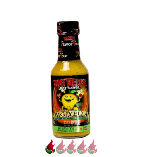 Big Red's "Big Yella Tropical Mango Mustard"