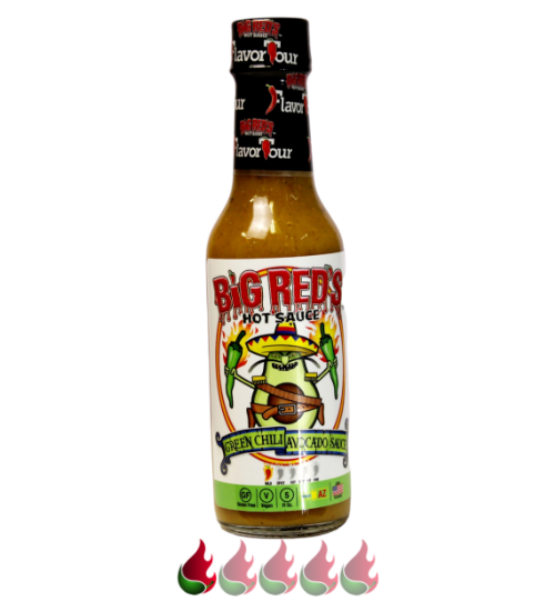 Big Red's "Green Chili Avocado"