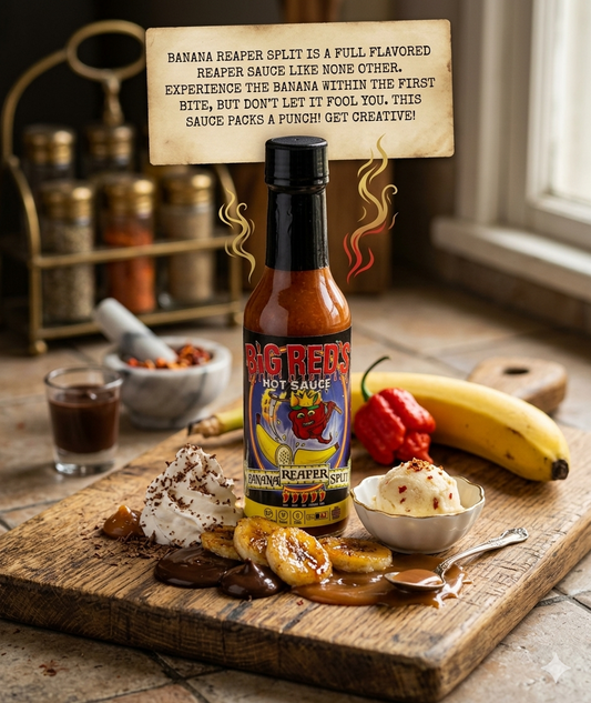 Big Red's "Banana Reaper Split"