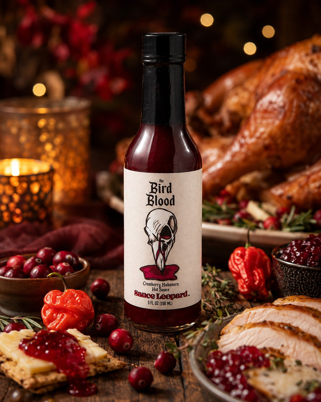 Sauce Leopard "The Bird Blood - Cranberry Habanero"
