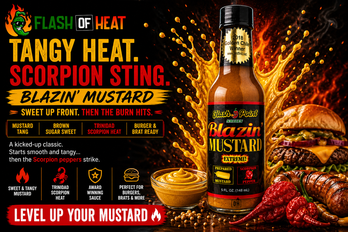 Flash Point "Blazin' Mustard"