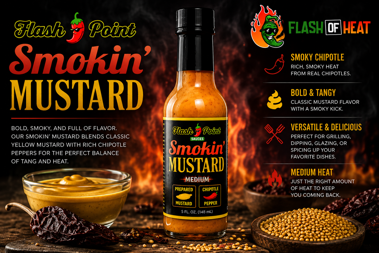 Flash Point "Smokin' Mustard"