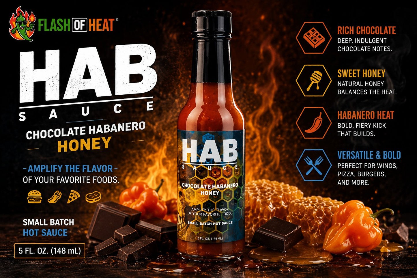 HAB "Chocolate Habanero Honey"