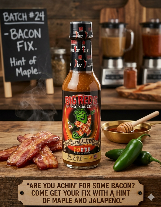 Big Red's "Maple Bacon Jalapeno"