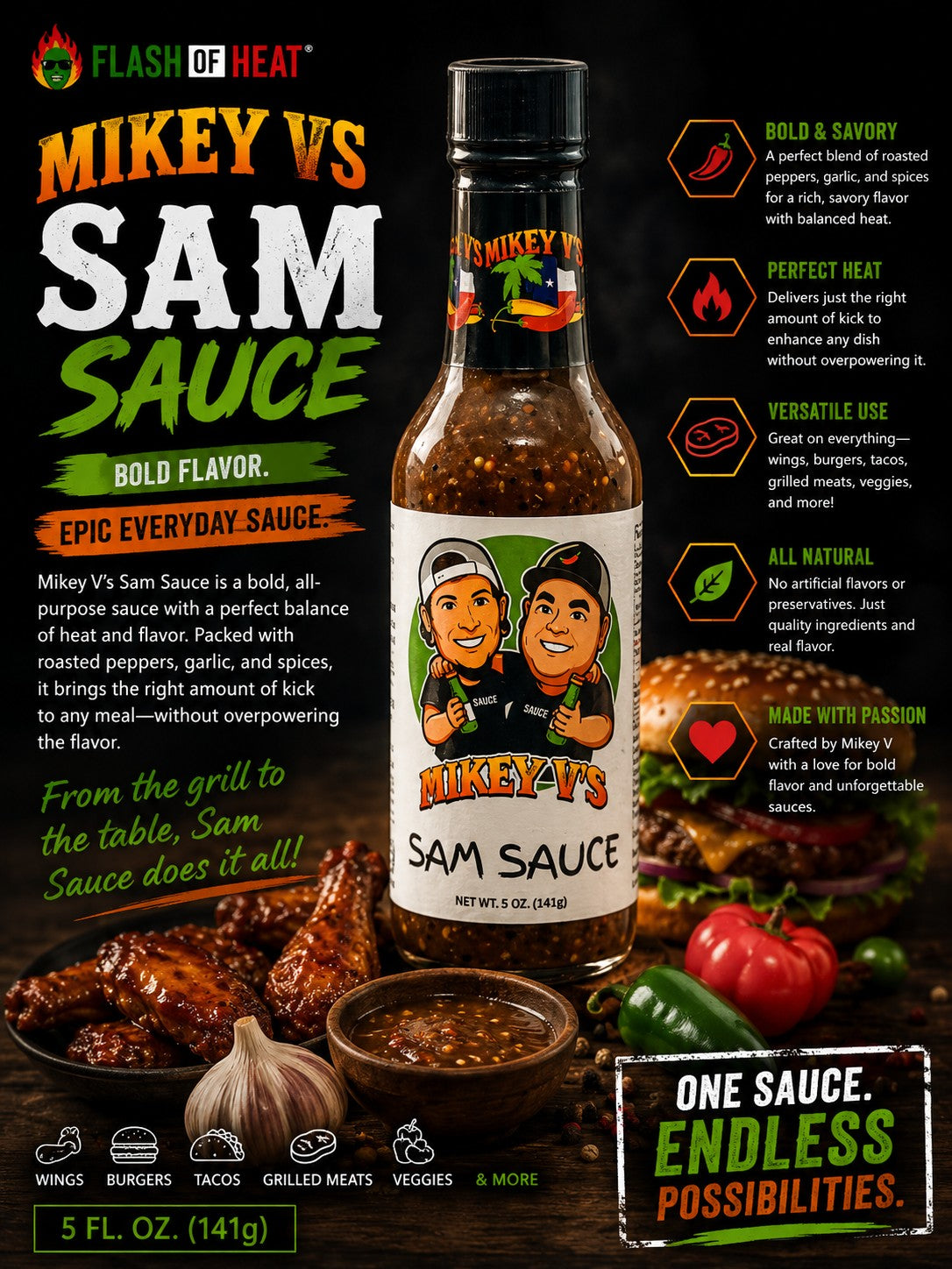 Mikey V's "Sam Sauce"