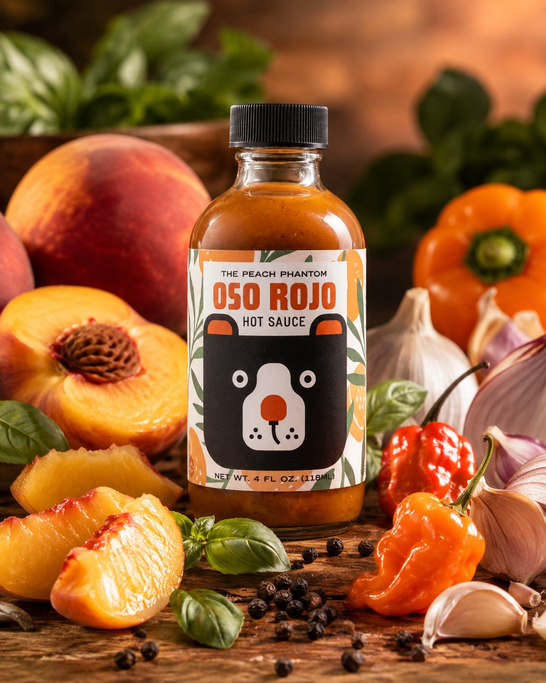 Oso Rojo Peach Phantom