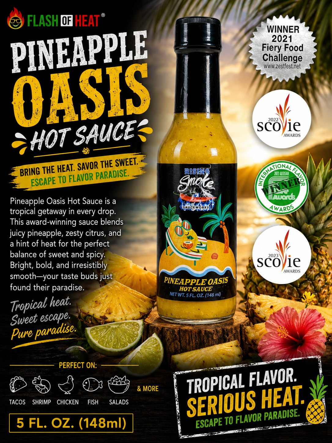 Rising Smoke "Pineapple Oasis"