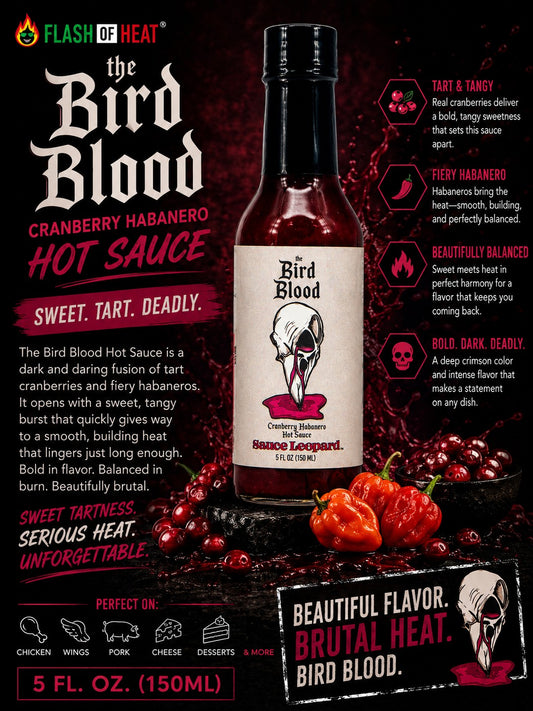Sauce Leopard "The Bird Blood - Cranberry Habanero"