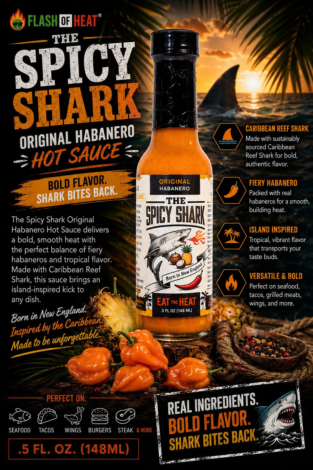 Spicy Shark Original Habanero