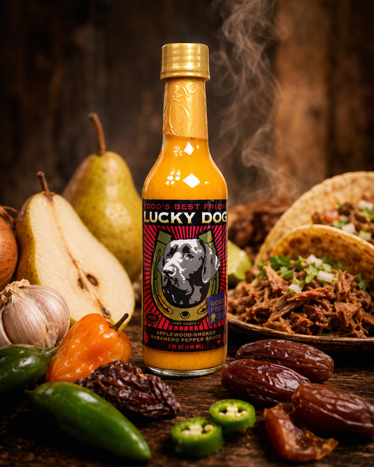 Lucky Dog Applewood-Smoked Habanero Pepper Sauce