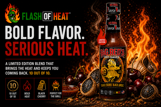Big Red's Black Cherry Black Garlic Scorpion
