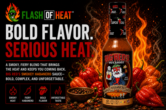 Big Red's "Smokey Habanero Sauce"