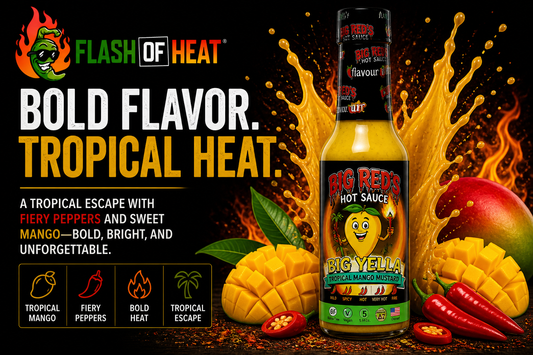 Big Red's "Big Yella Tropical Mango Mustard"