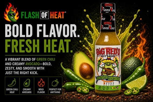 Big Red's "Green Chili Avocado"