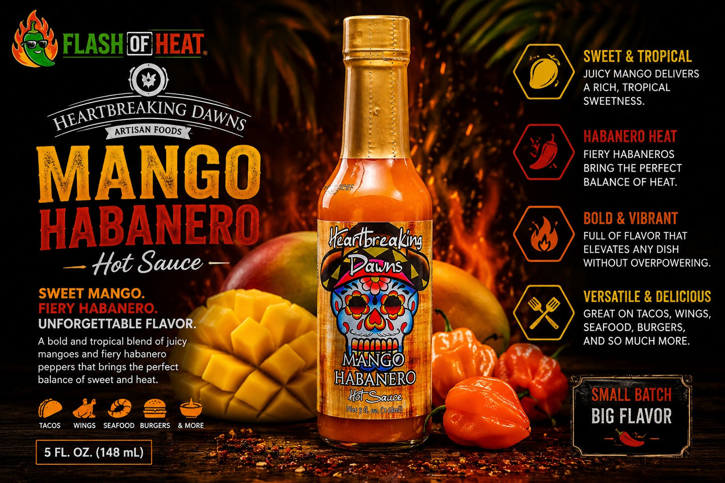 Heartbreaking Dawns "Mango Habanero"