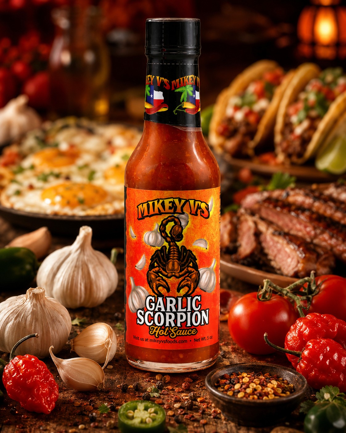 Mikey V's "Garlic Scorpion"