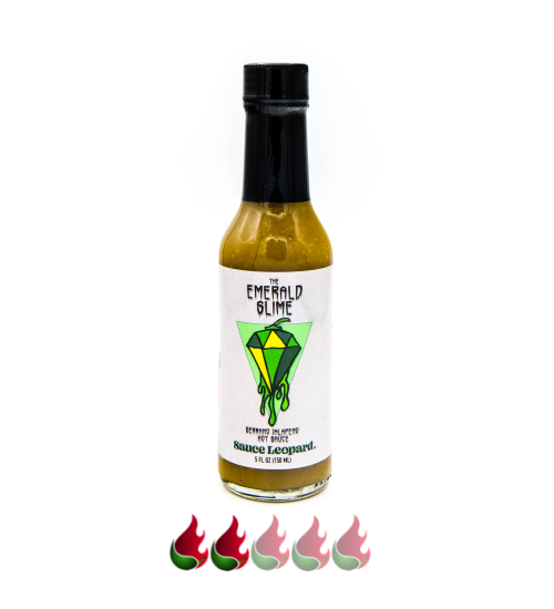 Sauce Leopard "The Emerald Slime Serrano Jalapeno"